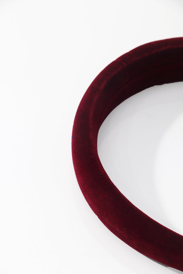 Carraig Donn Burgundy Velvet Hairband