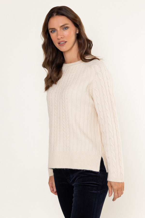 Carraig Donn Cable Knit Crew