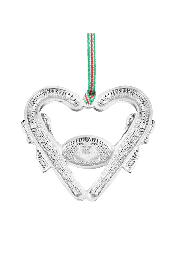 Carraig Donn Candy Cane Heart Christmas Decoration