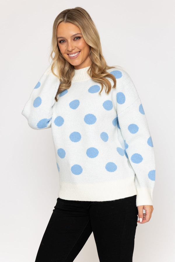 Carraig Donn 25Aw All Over Dot Knit