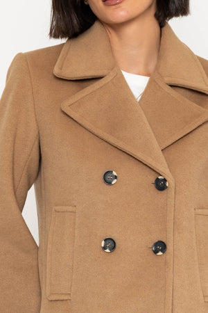 Carraig Donn 25Aw Double Breasted Jacket Camel