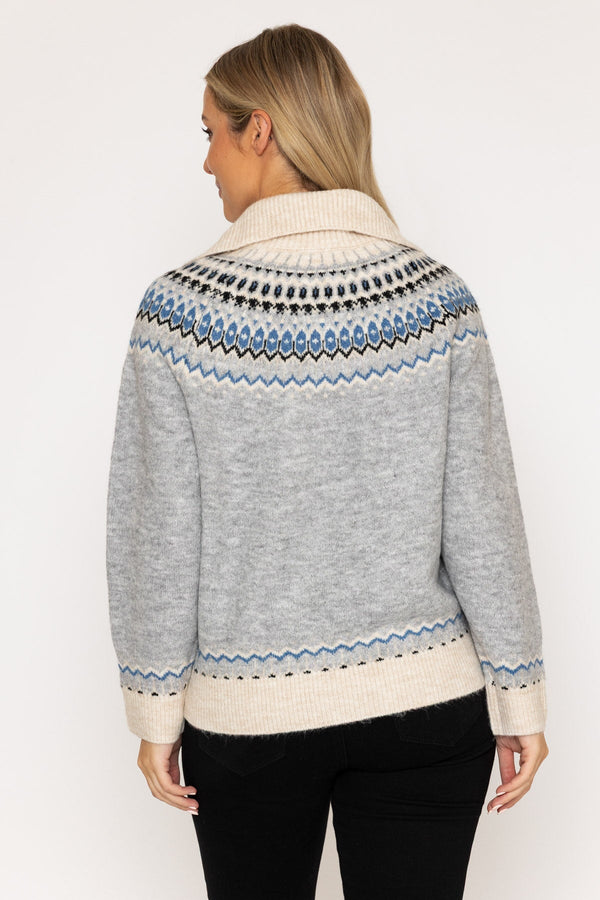 Carraig Donn 25Aw Fairisle Half 1/2 Zip
