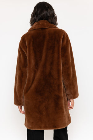 Carraig Donn 25Aw Faux Fur Coat