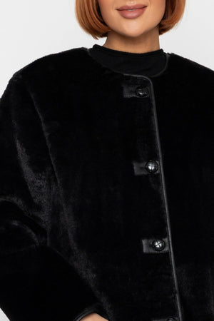 Carraig Donn 25Aw Faux Fur Dbl Faced Coat