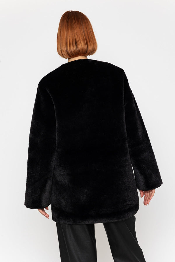 Carraig Donn 25Aw Faux Fur Dbl Faced Coat