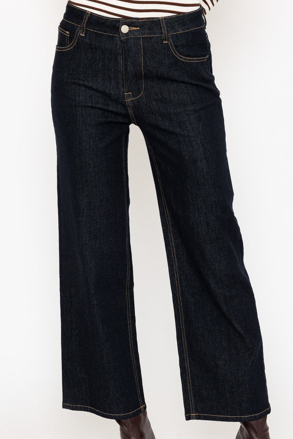 Carraig Donn 25Aw High Waist Wide Leg Jeans