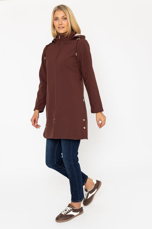 Carraig Donn 25Aw Soft Shell Jacket Brown
