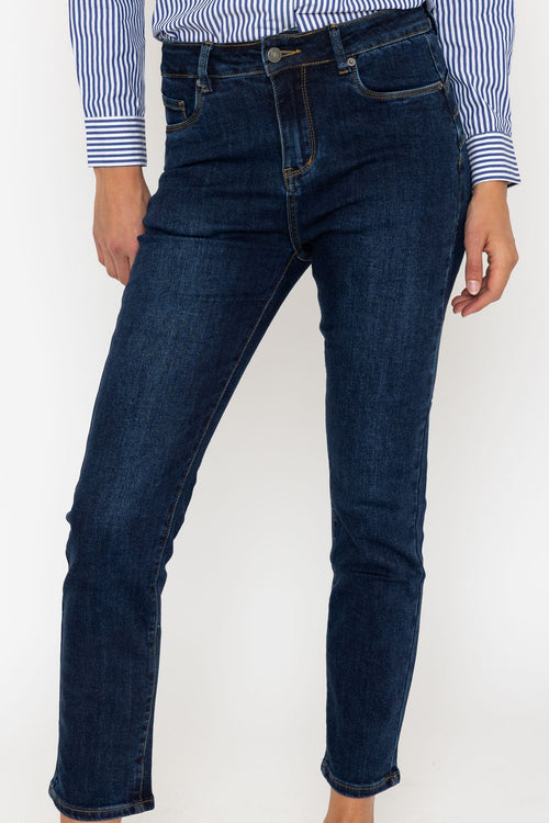Carraig Donn 25Aw Str Leg Push Up Jeans Indigo