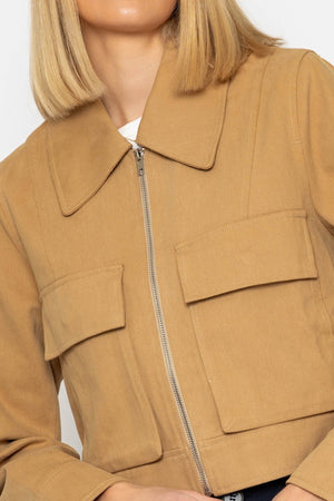 Carraig Donn 26Ss 100% Cotton Utility Jacket