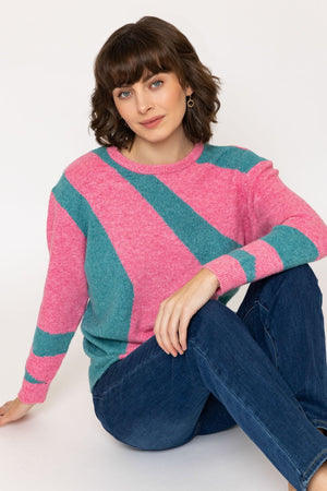 Carraig Donn 26Ss Abstract Knit Crew