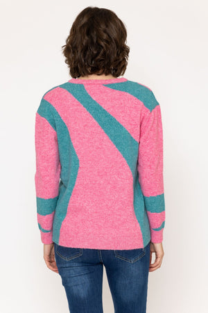Carraig Donn 26Ss Abstract Knit Crew
