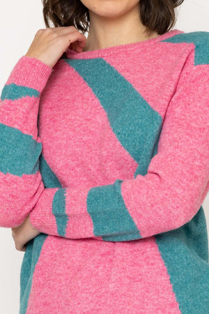 Carraig Donn 26Ss Abstract Knit Crew