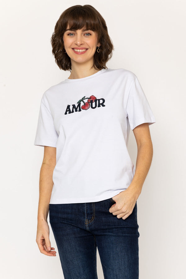 Carraig Donn 26Ss Amour Beaded T-Shirt