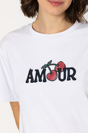 Carraig Donn 26Ss Amour Beaded T-Shirt