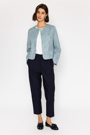 Carraig Donn 26Ss Boucle Jacket Denim