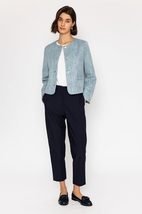 Carraig Donn 26Ss Boucle Jacket Denim