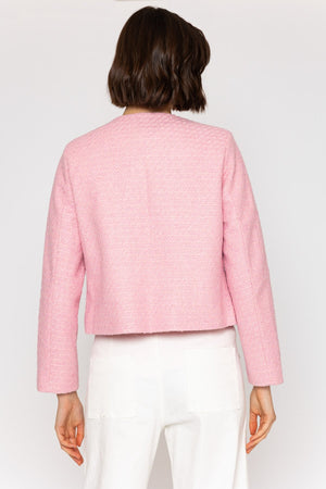Carraig Donn 26Ss Boucle Jacket Pink