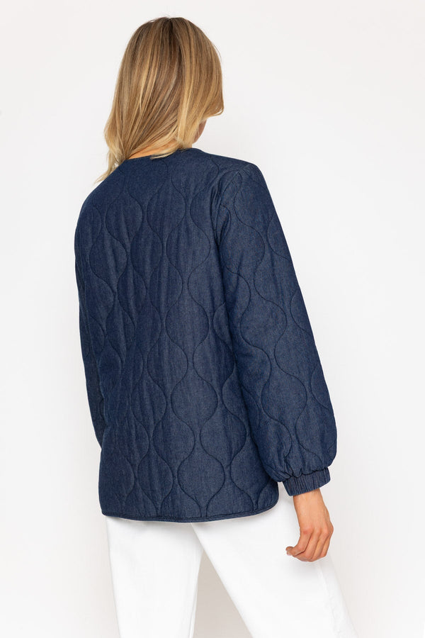 Carraig Donn 26Ss Collarless Quilted Jacket