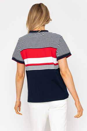 Carraig Donn 26Ss Colourblock Stripe T Shirt