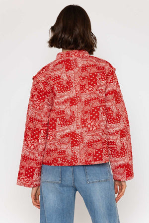 Carraig Donn 26Ss Contrast Printed Jacket