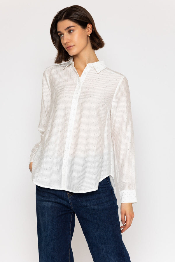 Carraig Donn 26Ss Cotton Blend Stud Shirt