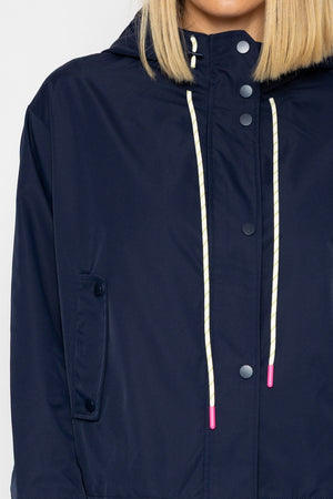 Carraig Donn 26Ss Cropped Parka Navy