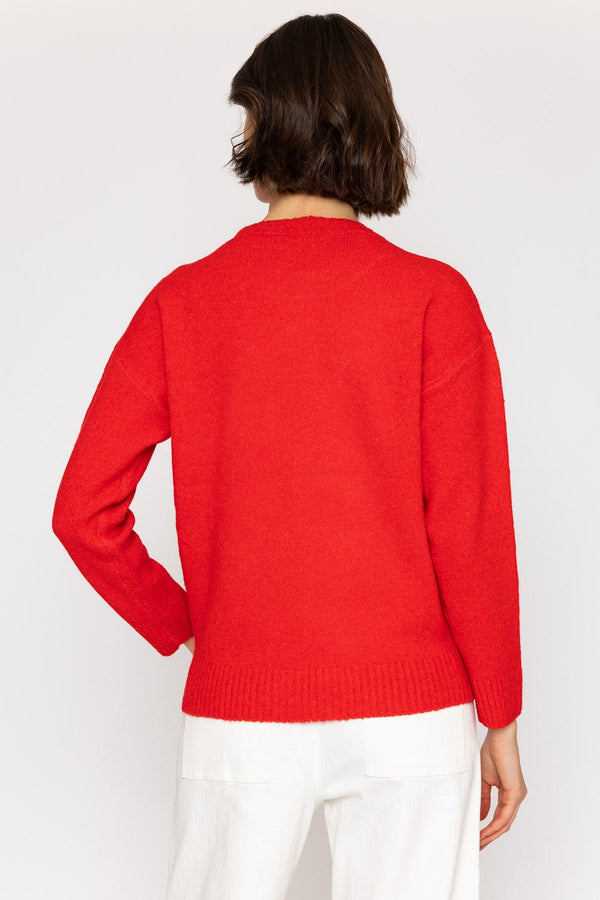 Carraig Donn 26Ss Embrodiered Knitted Jumper