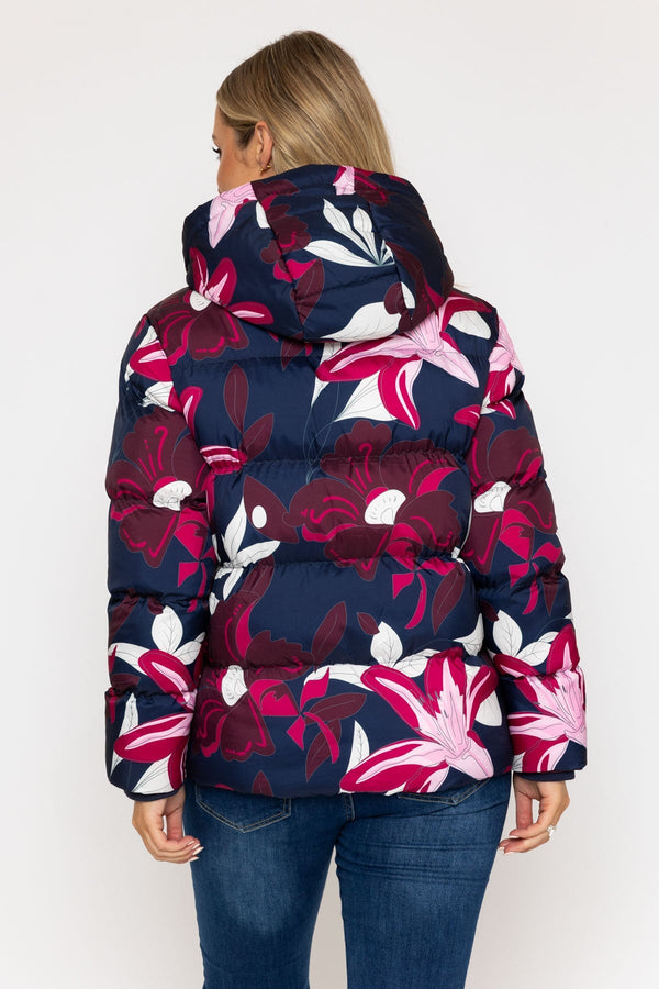 Carraig Donn 26Ss Floral Printed Padded Jacket