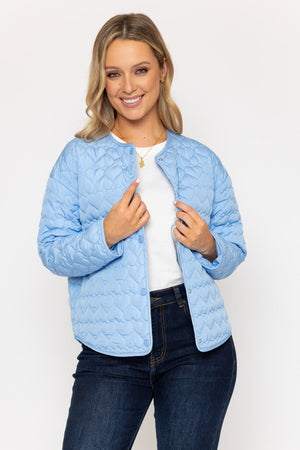 Carraig Donn 26Ss Heart Quilted Jacket