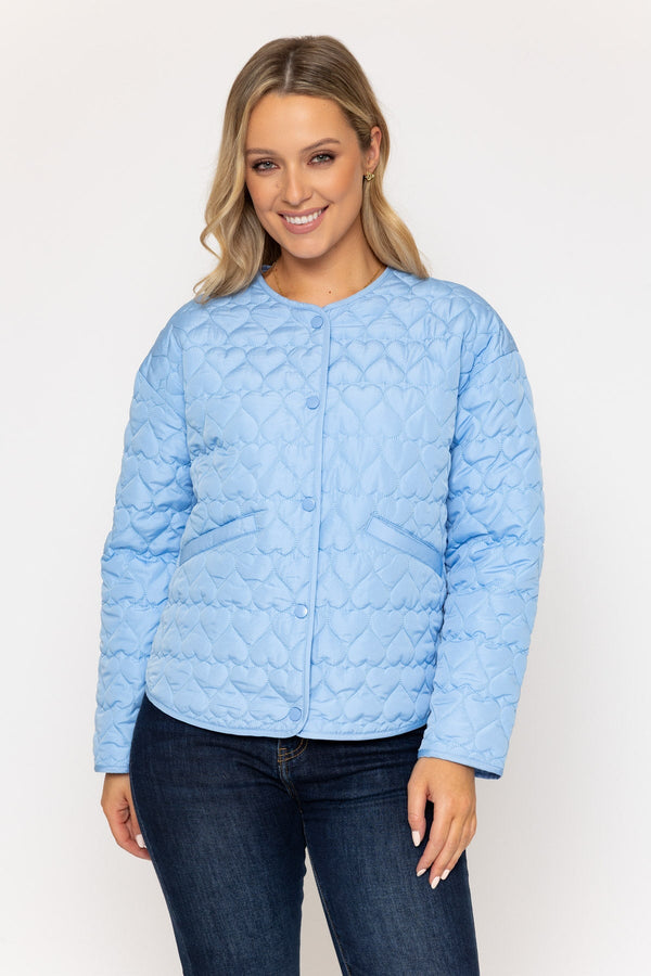 Carraig Donn 26Ss Heart Quilted Jacket