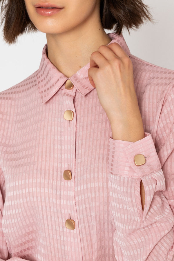 Carraig Donn 26Ss Jacquard Blouse