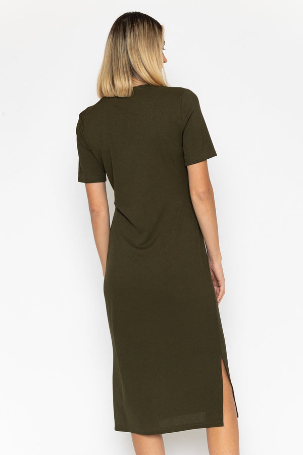 Carraig Donn 26Ss Jersey T-Shirt Dress Khaki