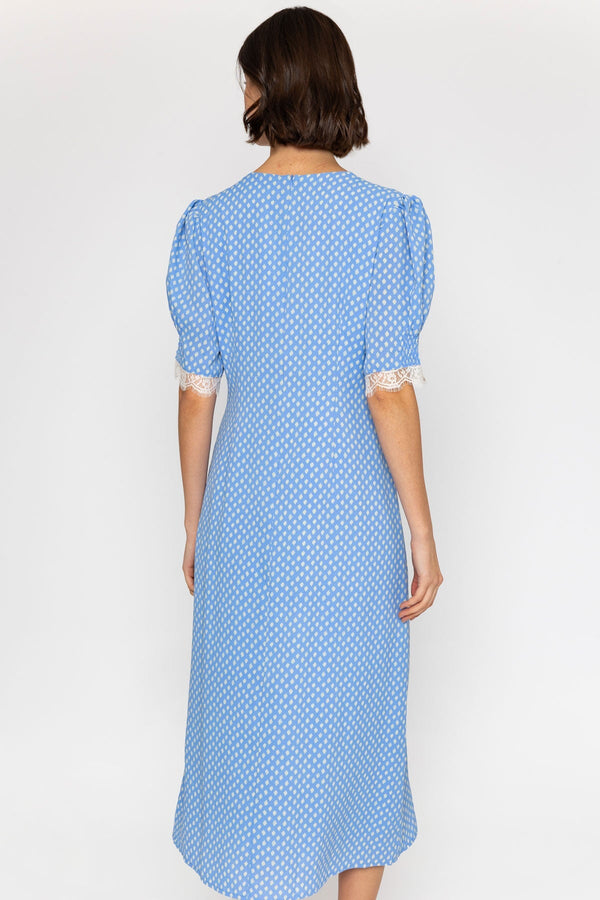 Carraig Donn 26Ss Lace Detail Dress Blue