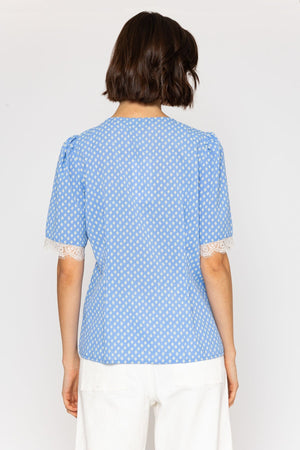 Carraig Donn 26Ss Lace Detail Top