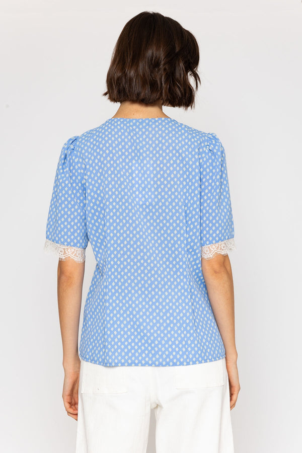 Carraig Donn 26Ss Lace Detail Top