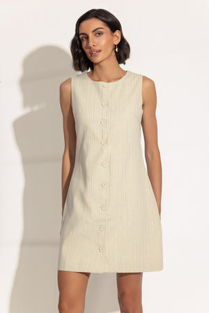 Carraig Donn 26Ss Linen Blend Lurex Dress