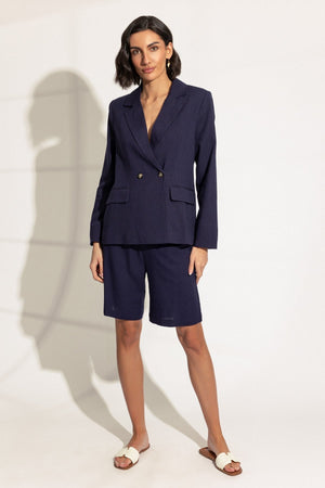 Carraig Donn 26Ss Linen Blend Shorts