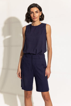 Carraig Donn 26Ss Linen Blend Shorts