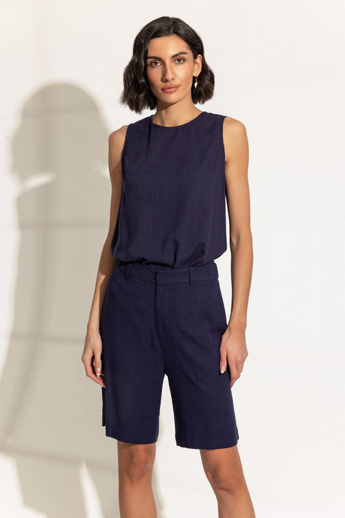 Carraig Donn 26Ss Linen Blend Shorts