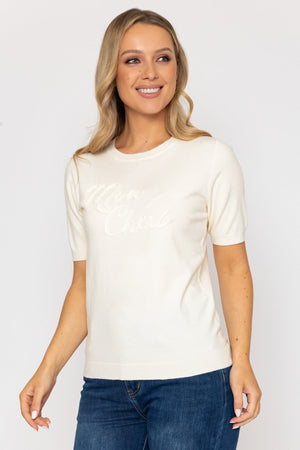 Carraig Donn 26Ss Logo Short Sleeve Knit