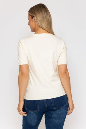 Carraig Donn 26Ss Logo Short Sleeve Knit
