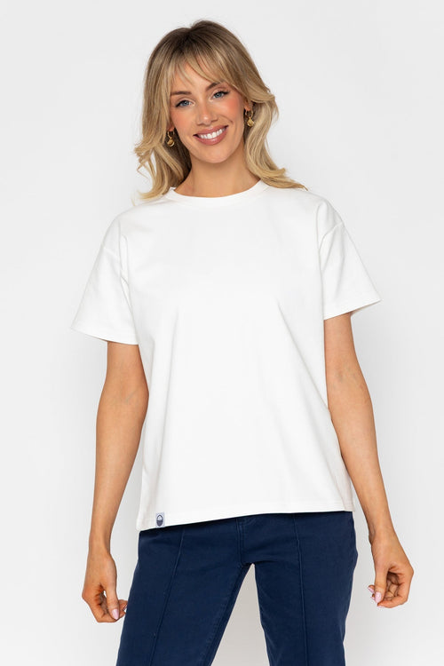 White Plain Short Sleeve T-Shirt