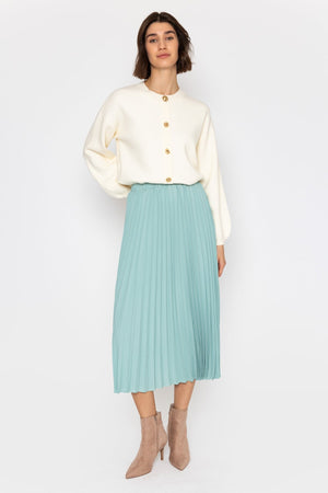 Carraig Donn 26Ss Pleated Midi Skirt