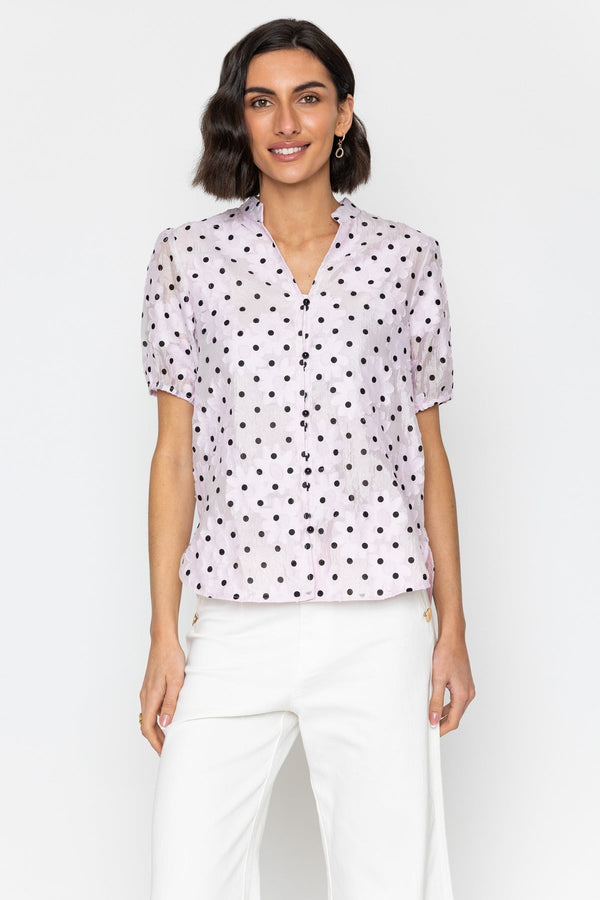 Carraig Donn 26Ss Polka Dot Blouse