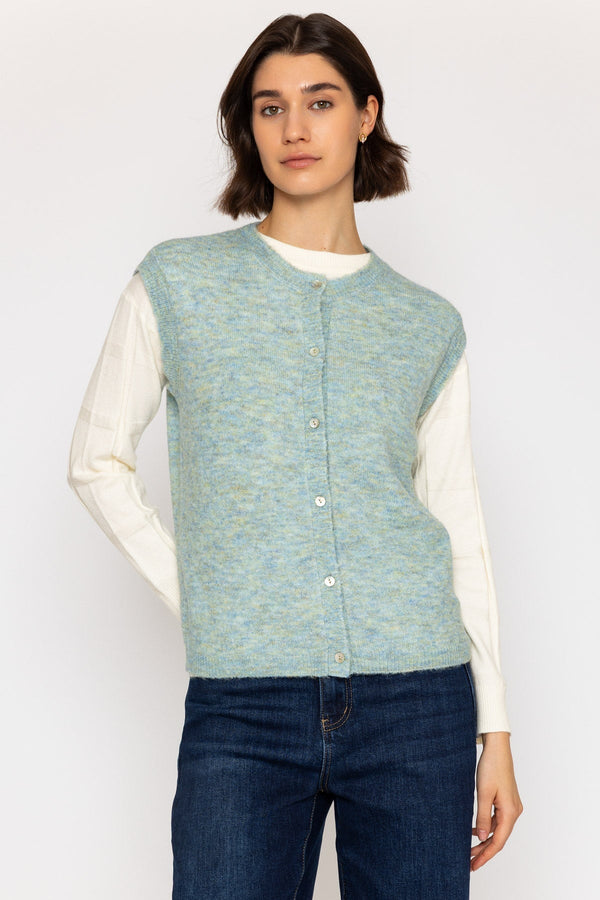 Carraig Donn 26Ss Recycled Yarn Vest Mint