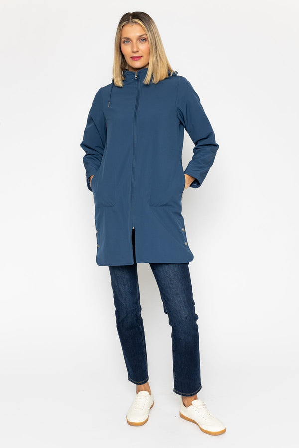 Carraig Donn 26Ss Soft Shell Jacket Denim