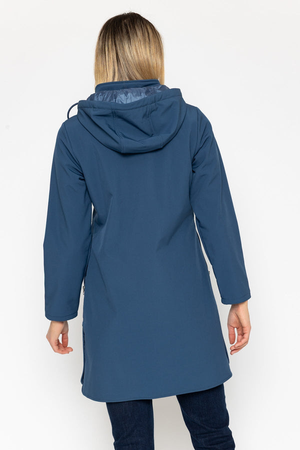 Carraig Donn 26Ss Soft Shell Jacket Denim