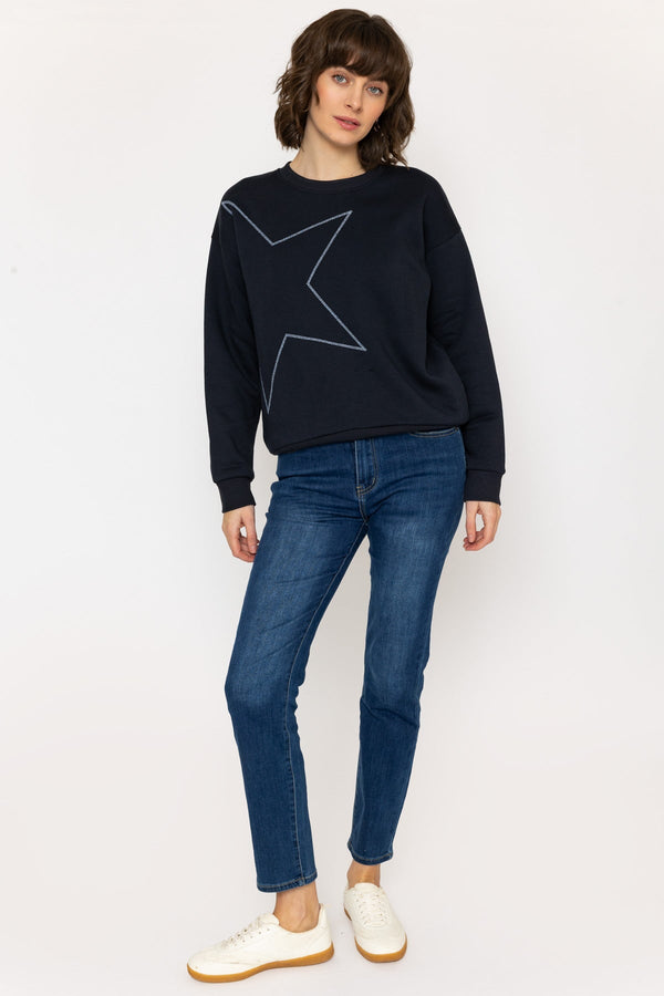 Carraig Donn 26Ss Star Embrodered Sweatshirt