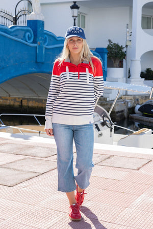 Carraig Donn 26Ss Stripe Colourblock Sweatshirt