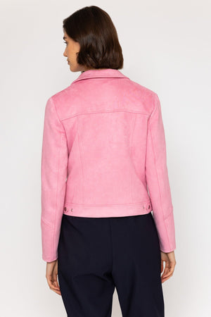 Carraig Donn 26Ss Suedette Biker Pink